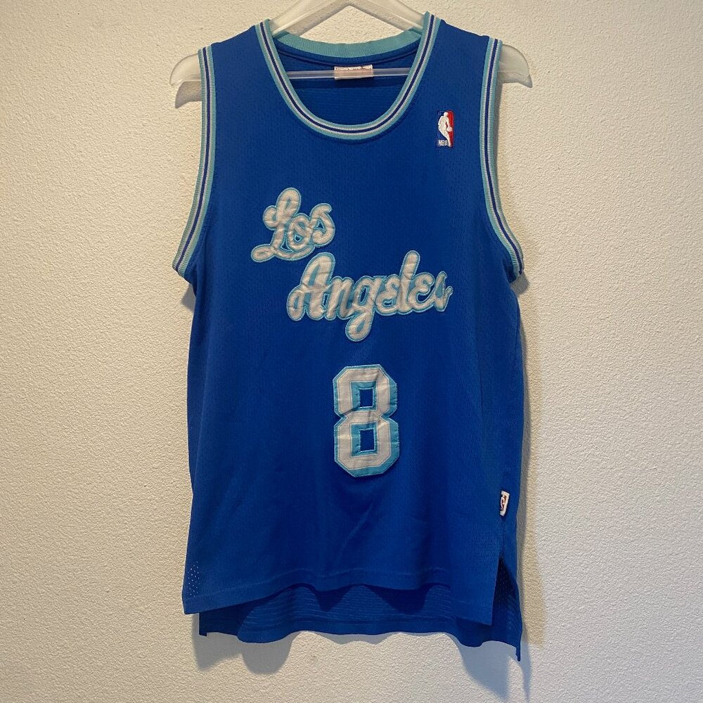 Kobe Bryant #8 Mitchell & Ness Los Angeles Jersey Sz 36 1996-97‎ Blue